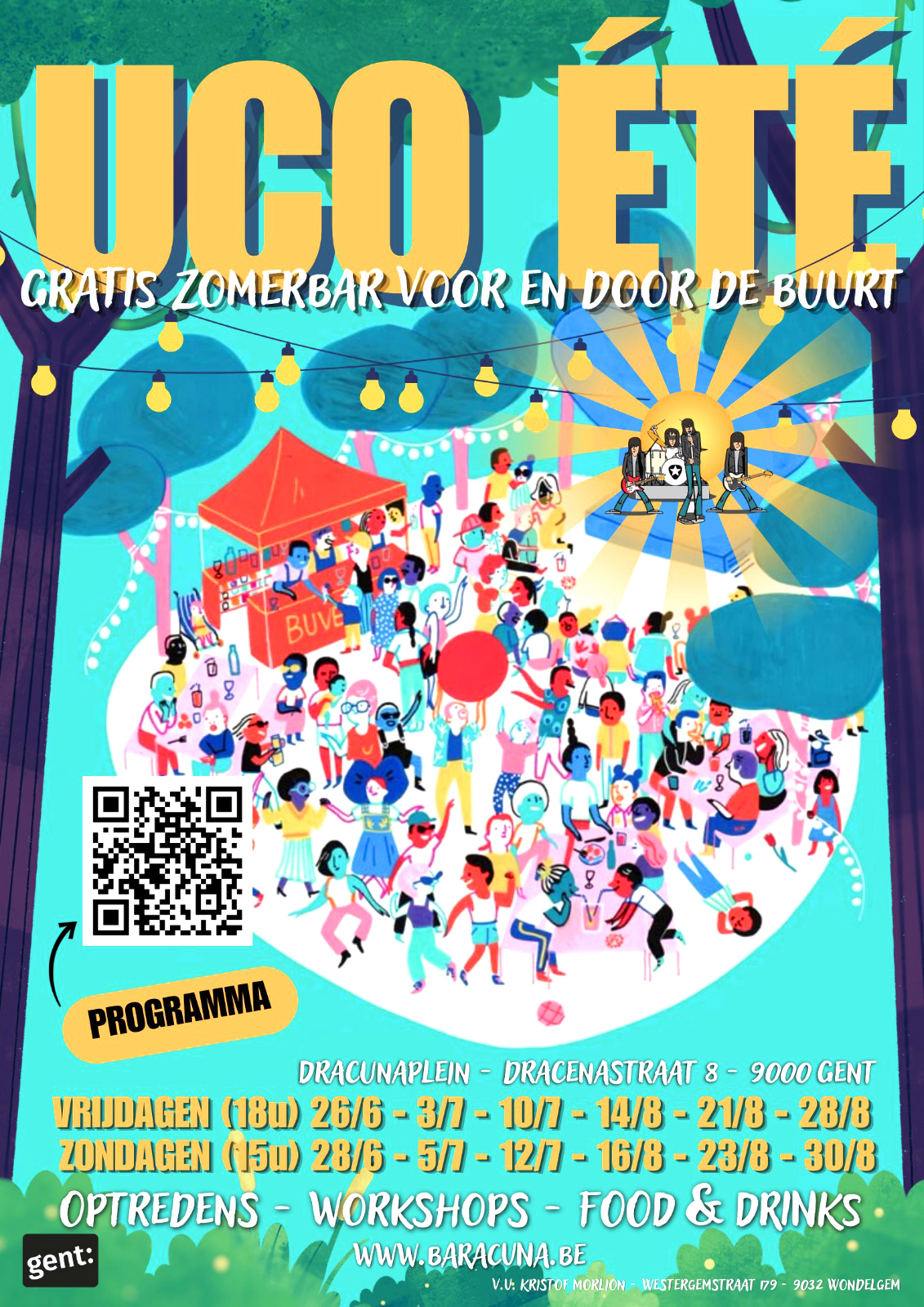Affiche met aankondiging van UCO-�t� 2026